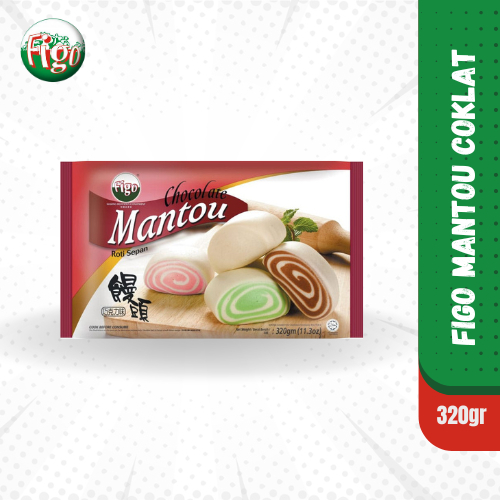 

MAKANAN BEKU FIGO MANTOU COKLAT 320g