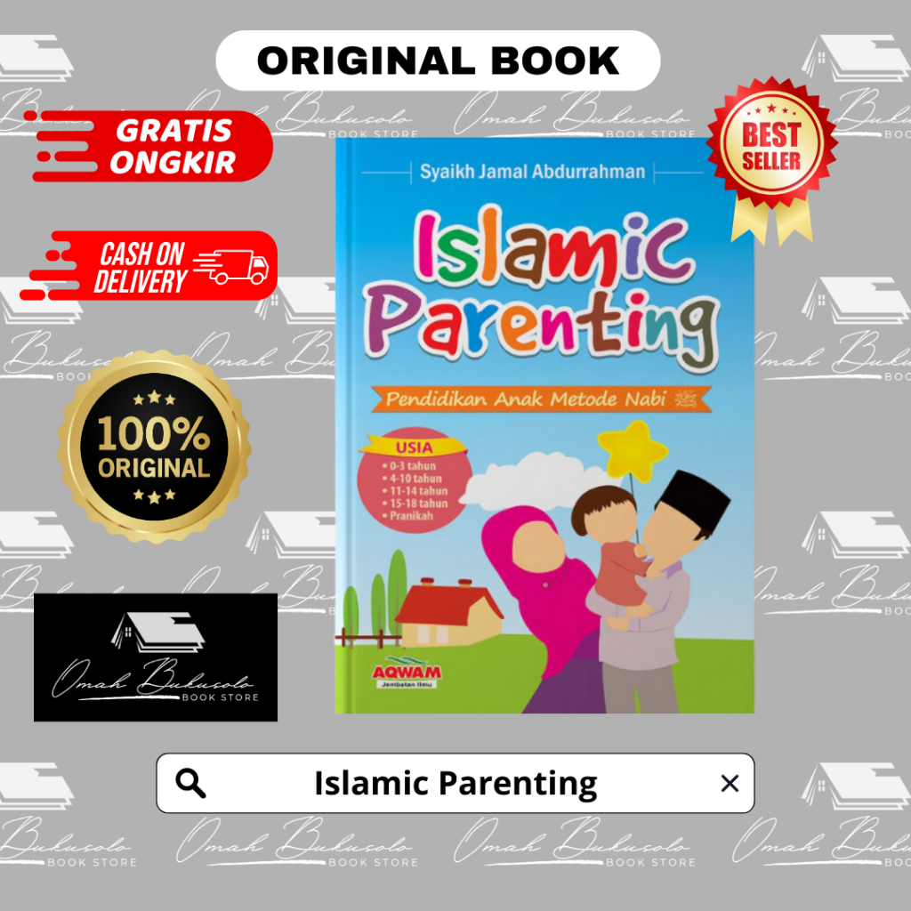 Buku Islamic Parenting ORIGINAL - Penerbit Aqwam