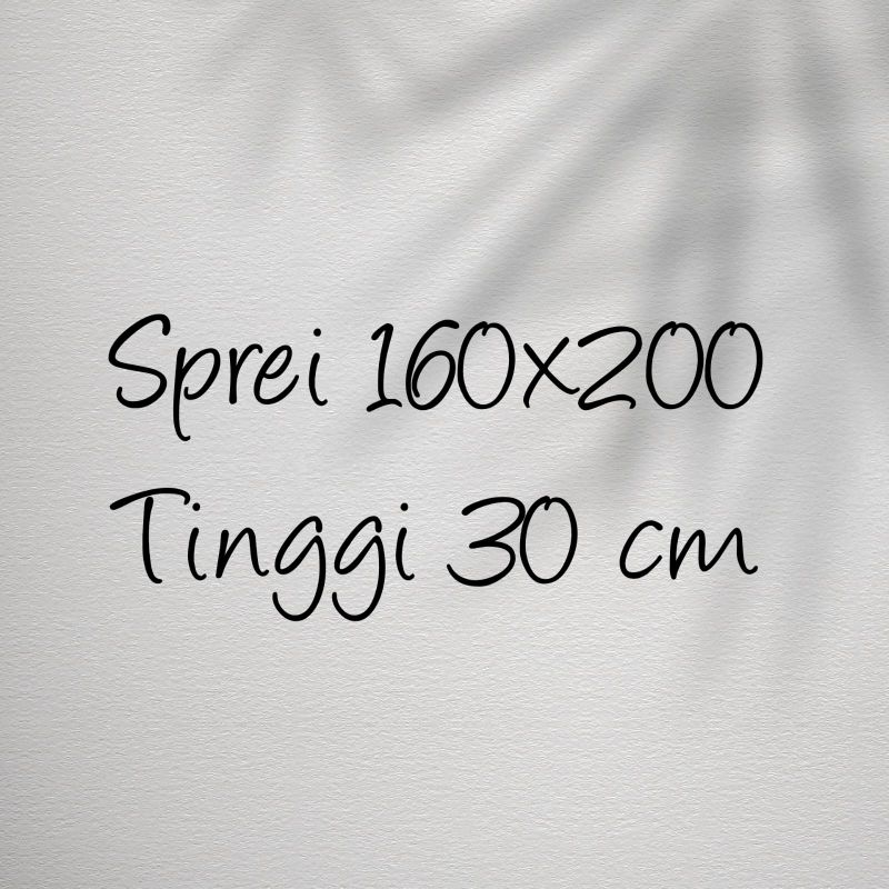 Sprei Homemade 160x200 Tinggi 30cm