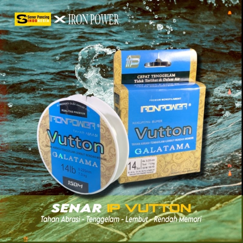 Senar Pancing Iron Power Vutton Galatama 150M