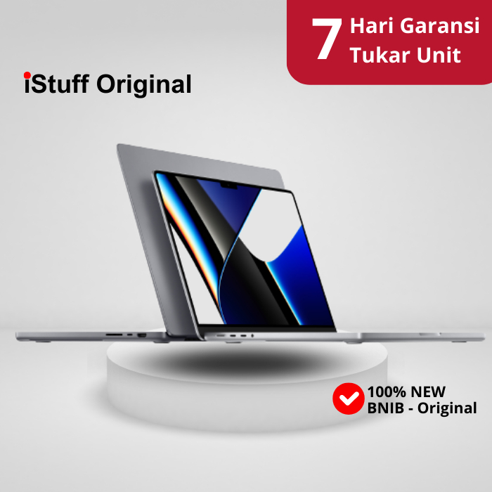Macbook M1 Pro Max 2021 1TB 512GB SSD 16" Inch RAM 64GB 32GB 16GB Resmi