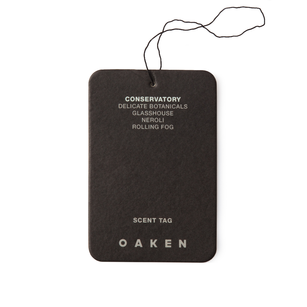 OAKEN LAB - Scent Tag - Conservatory