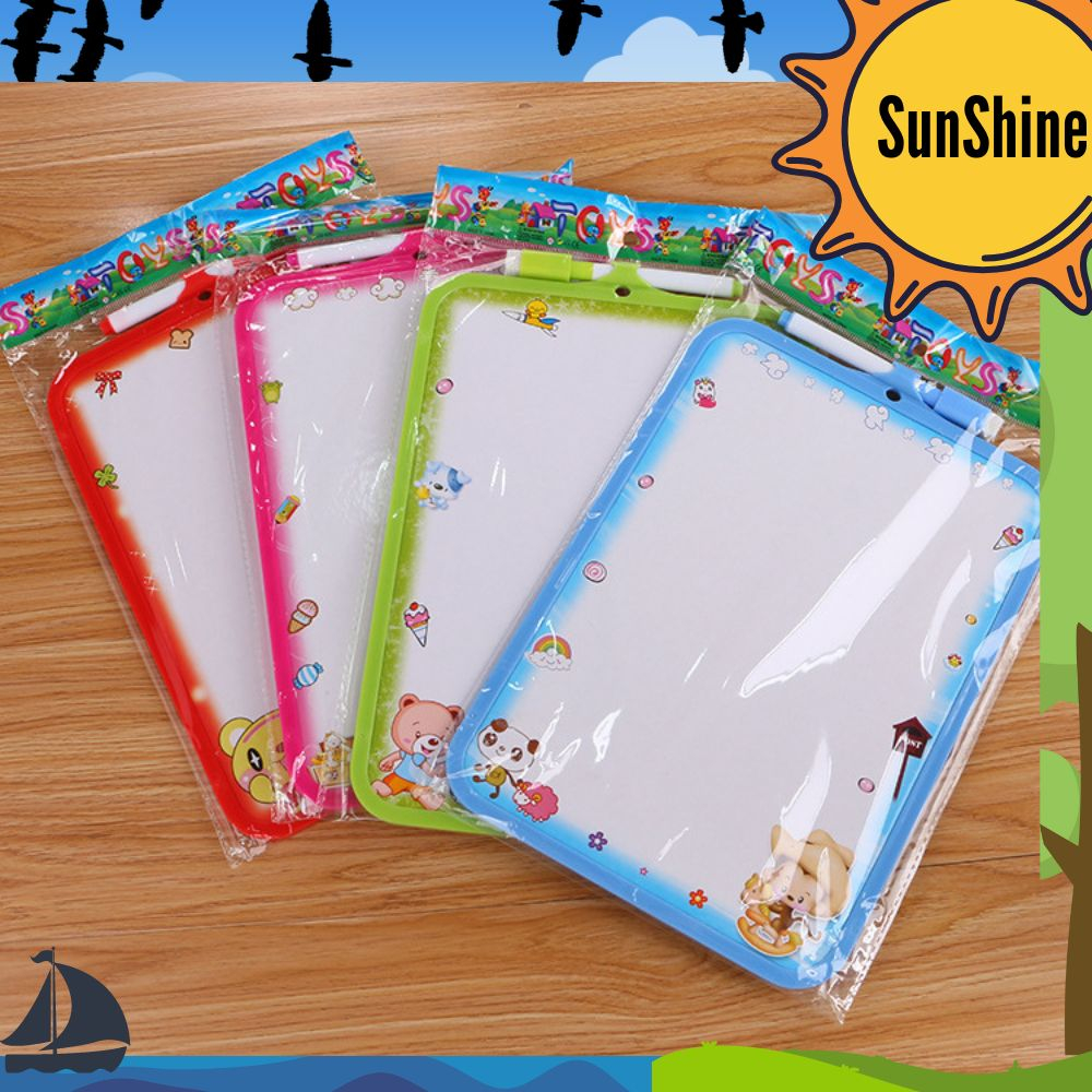

✨ Sunshine Fancy ✨ Papan Tulis Mini / Colurful White Board 16x20cm AT0003