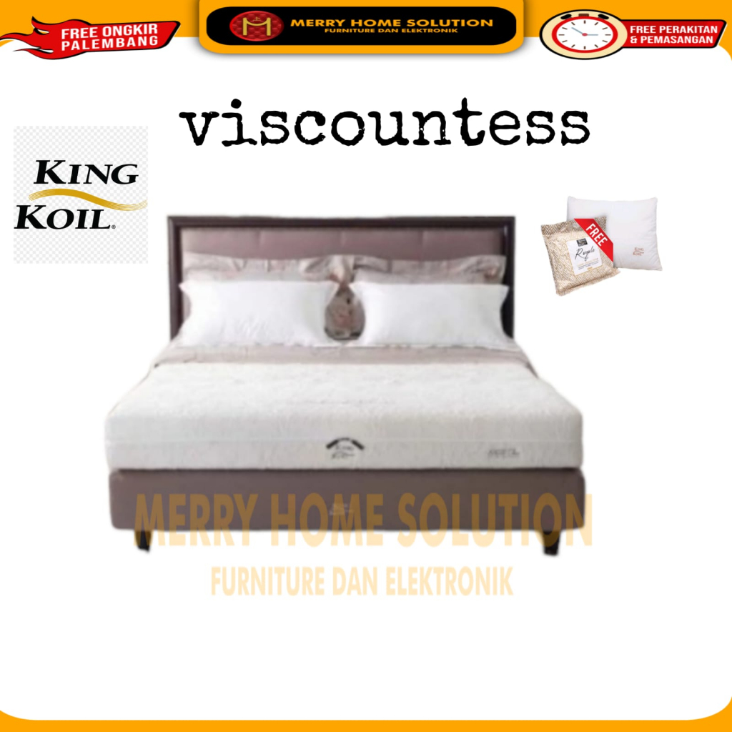 King koil kasur springbed viscountess matras king koil - 160x200