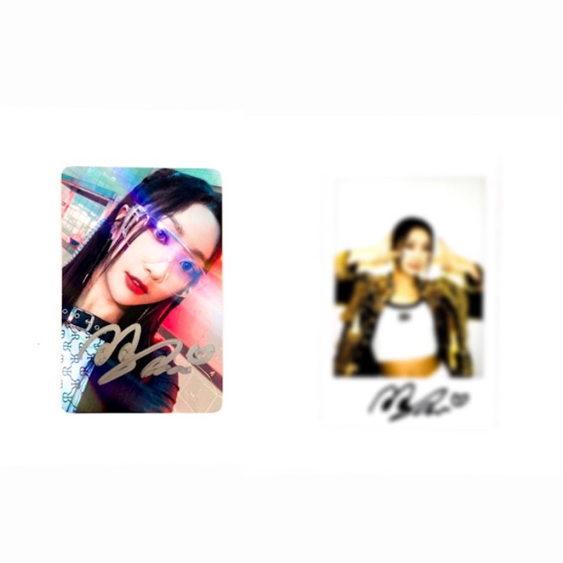 [sharing] Secret Number Doomchita Signed Polaroid and Photocard