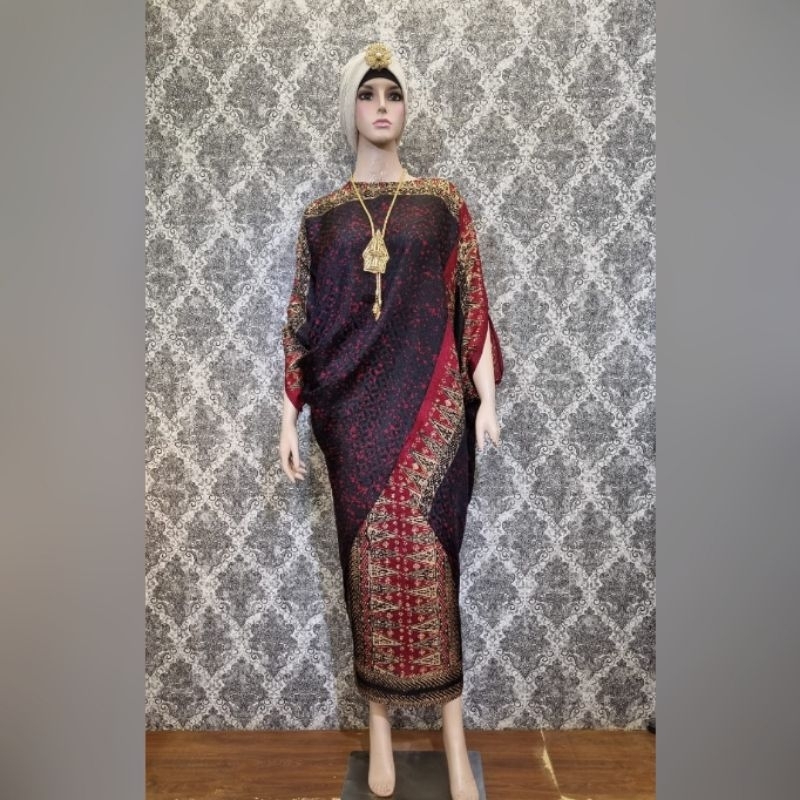 Set Rok Batik Viscose Silk Premium - Stelan Rok Pesta Batik Handstamp