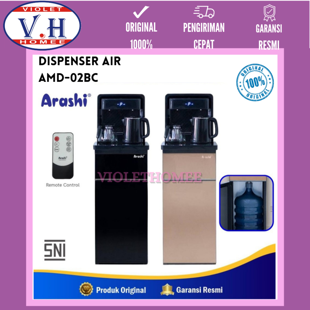 Arashi AMD-02BC Dispenser Multifungsi Galon Bawah