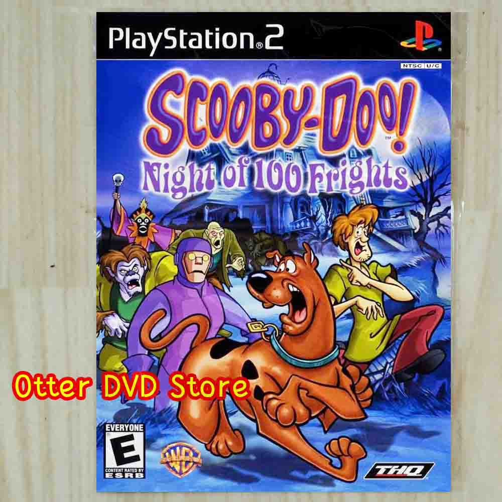 Kaset Game PS2 PS 2 Scooby-Doo Night of 100 Frights