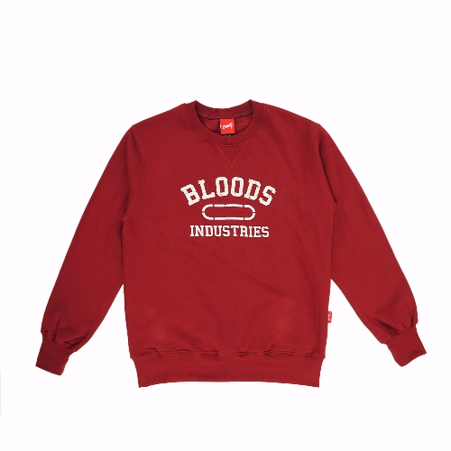 Bloods Sweater Hoodie Decked Maroon