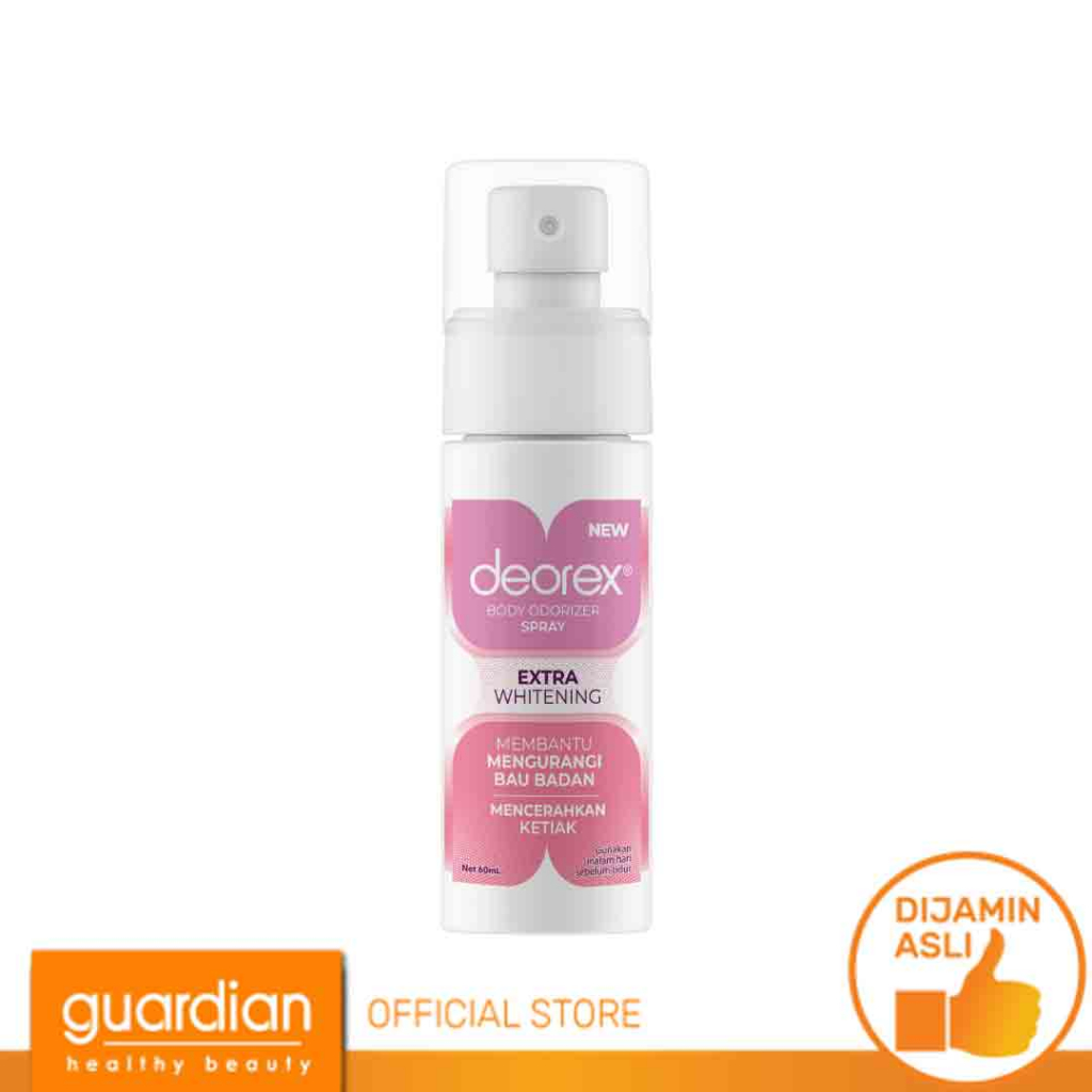 DEOREX Body Odorizer Spray Extra Whitening 60ml