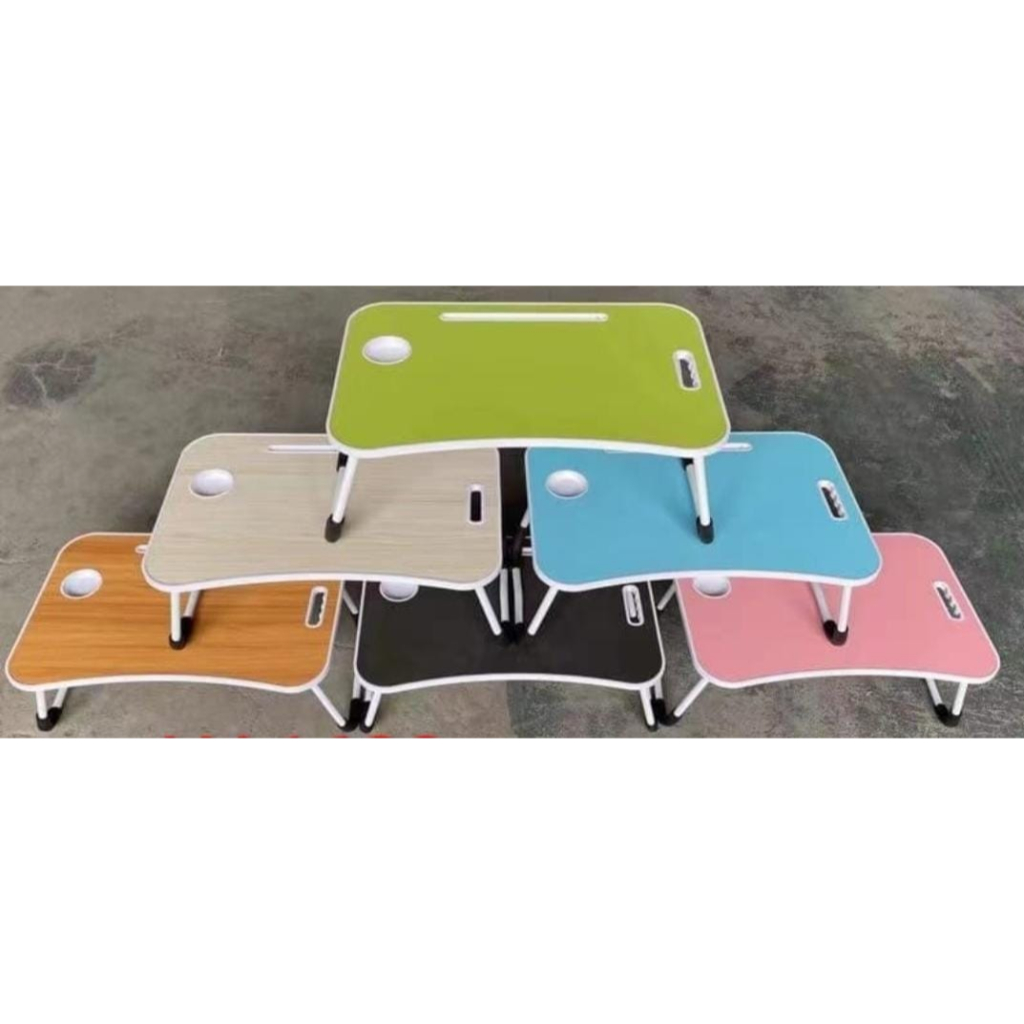 Meja Belajar Lipat Jumbo / Meja Laptop Lipat Portable Anti Air Meja Lipat Kokoh Kayu