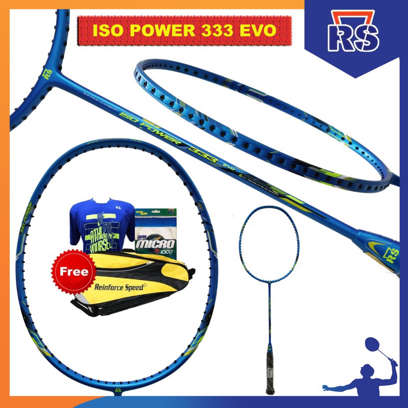 Raket Badminton Rs-Iso Power 333 Evo
