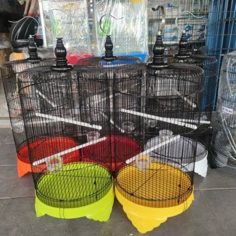 Sangkar Lovebird Mybest DM33CM, Kandang Import Berkualitas untuk Burung Kecil dengan Bahan Besi Teba