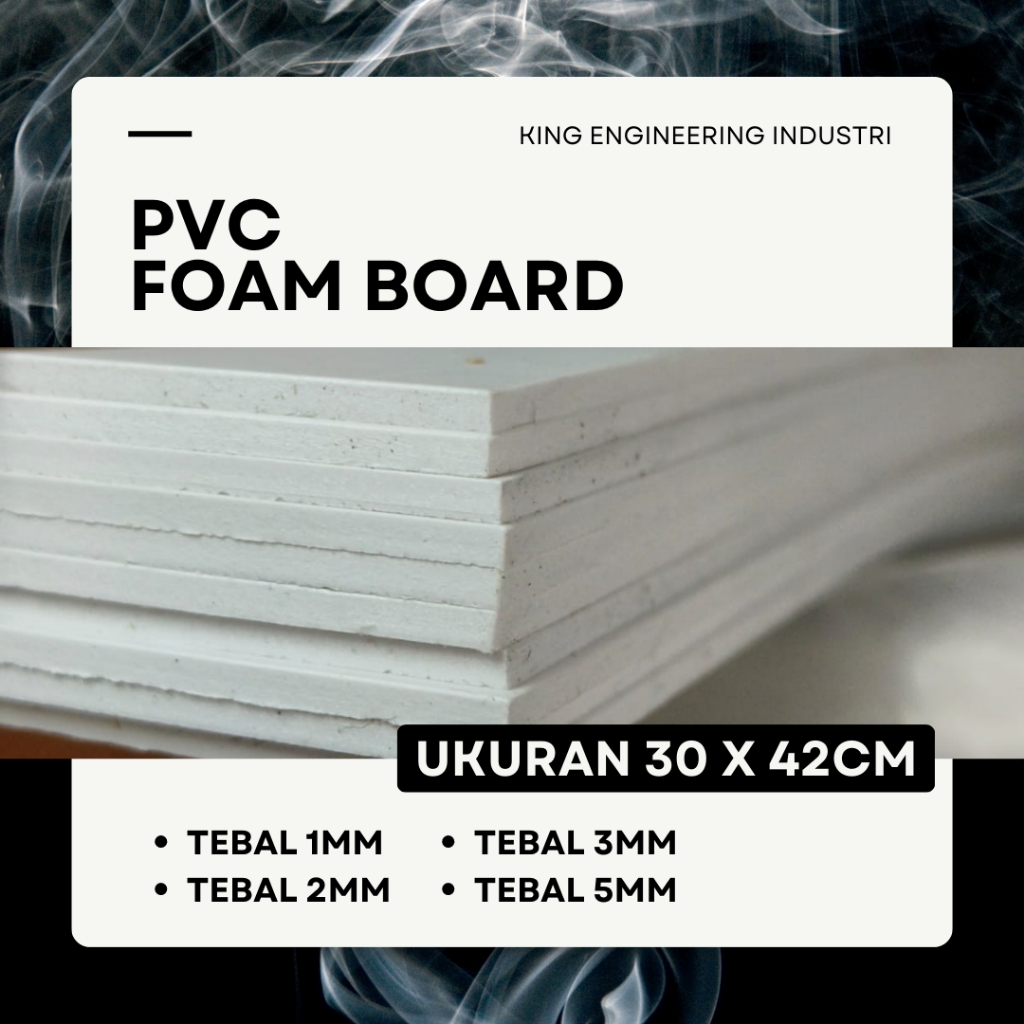 Pvc board ukuran 30x42cm Pvc foam board ukuran A3 Pvc sheet lembaran Pvc board 5mm Pvc board 3mm