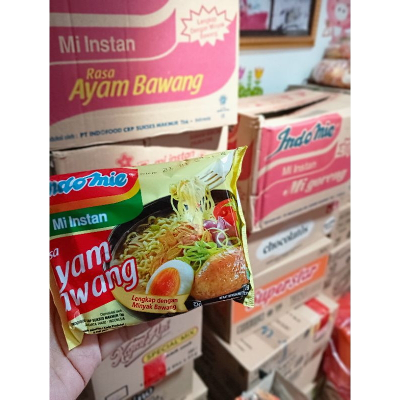 

Indomie Rasa Ayam Bawang