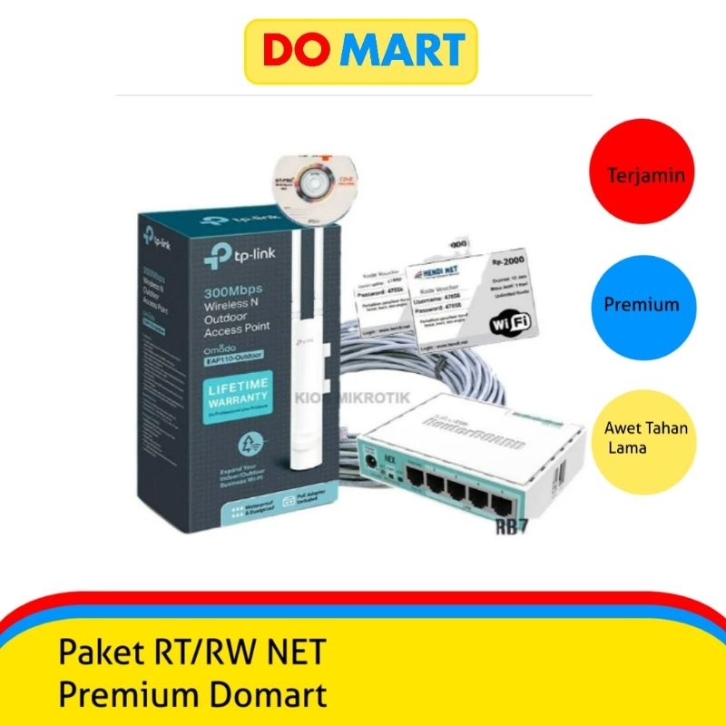 Paket Mikrotik RT/RW Net