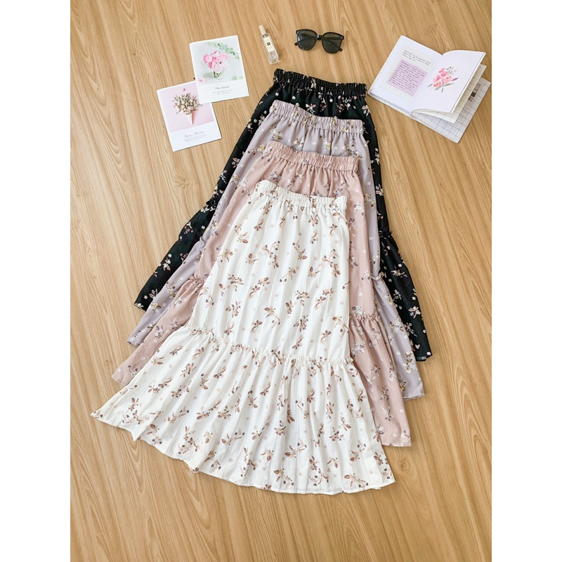 Kimmy Oneset | Atasan Cantik Wanita | Rok Ruffle Korea | Setelan Cantik Wanita | Rok Korea Terlaris