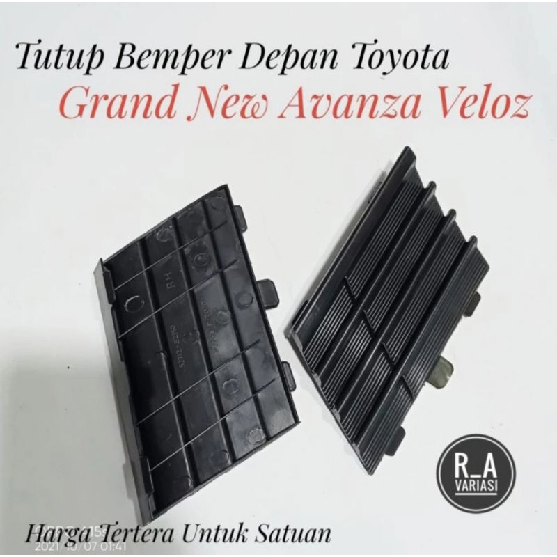Tutup Bumper Bemper Depan Toyota Grand New avanza Veloz 2015 - 2018 Tutup Bemper Depan Avanza Veloz