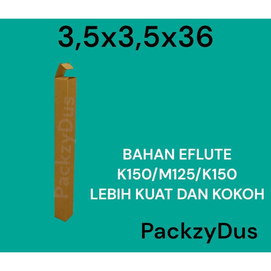 

Kardus Box Packing Diecut / Pizza uk 3,5x3,5x36