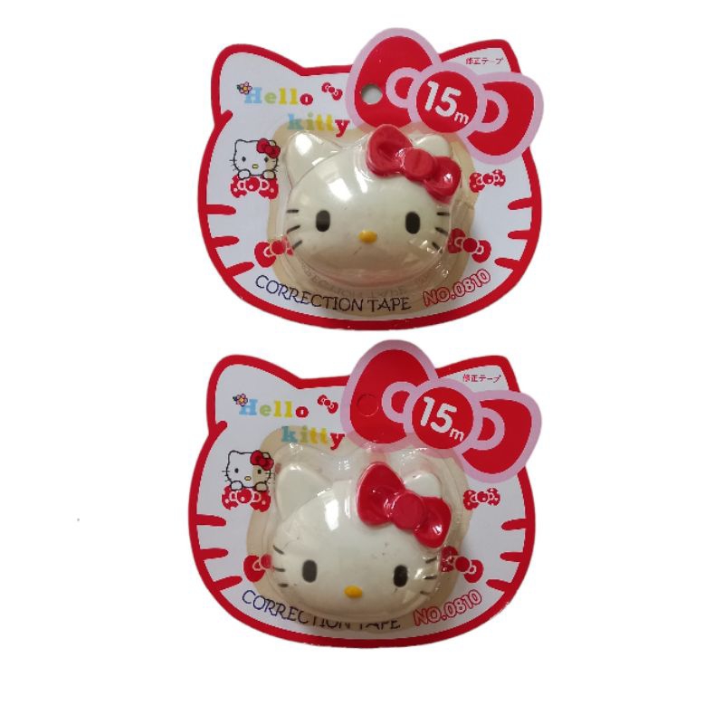 

Correction Tape Hello Kitty 15 m / Tip ex kertas hello kitty 15 m / Pita koreksi hello kitty 15 m