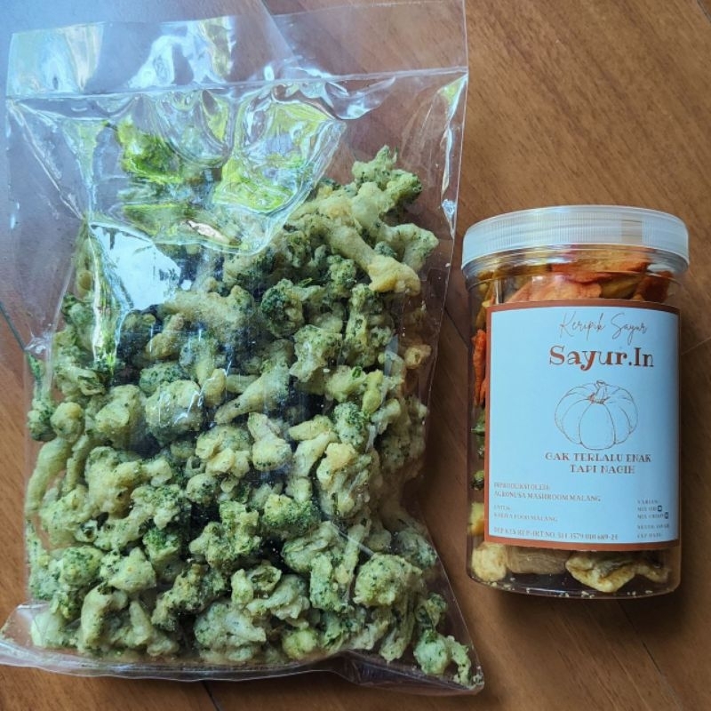

KERIPIK BROKOLI DAN BOMBAY SAYUR.IN