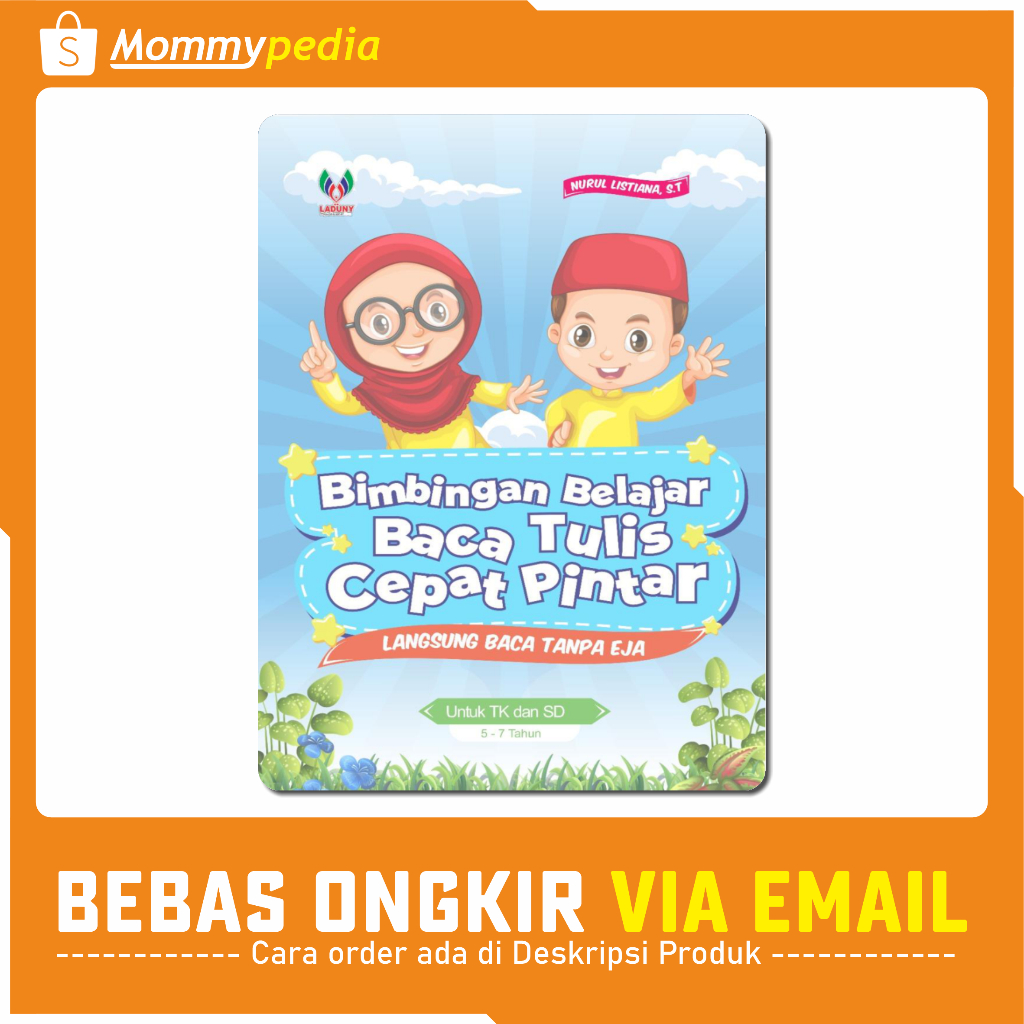 

MOMMYPEDIA - Bimbingan Belajar Baca Tulis Cepat Pintar / Langsung Baca Tanpa Eja