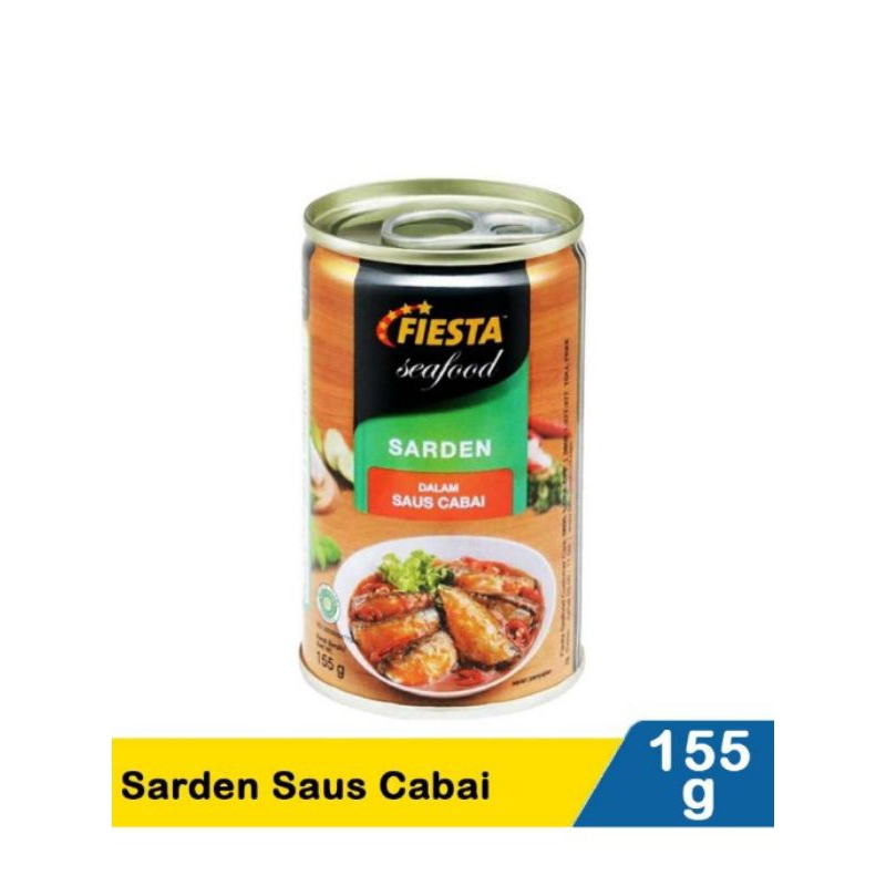 

FIESTA SARDEN IKAN SAUS SAMBAL 155GR