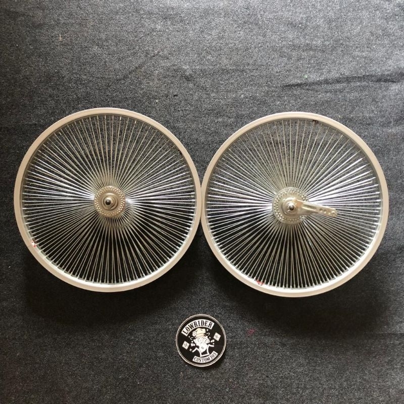 Velg Sepeda Lowrider 20 Silver ( coaster brake )