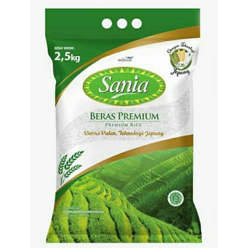 

Beras sania 2,5 kg