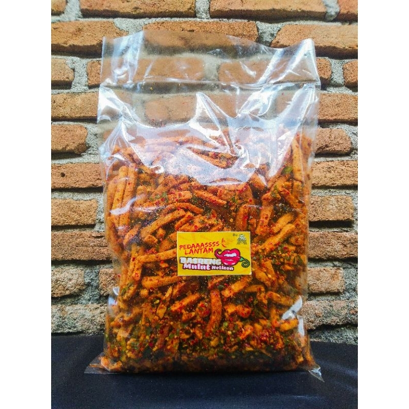 

Basreng Mulut Netizen Pedas Lantam 1kg