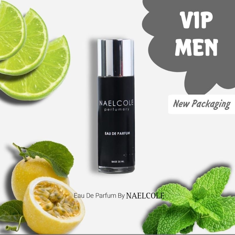 Parfum pria fresh naelcole VIP man-eau de parfum original 50ml