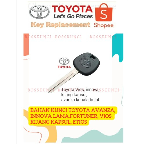 Bahan Kunci Duplikat Mobil Toyota Rush Vios Vioz