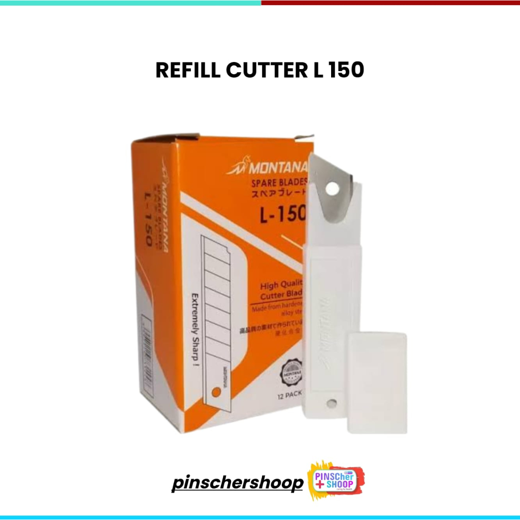 

Refill Cutter Montana L-150 Besar Isi 5/ Pack