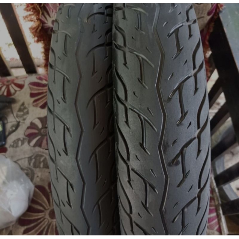 Ban Seken Sepasang Uk 80/90-90/90 Ring 14, Merk FDR FLEMINO