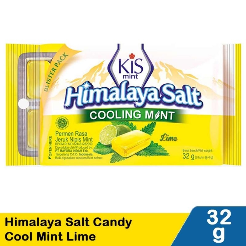 

Kis Himalaya Salt Candy Cool Mint Lime 32G