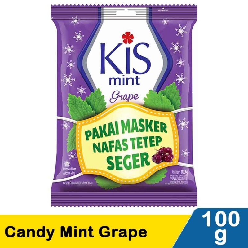 

Kis Candy Mint Grape 100G