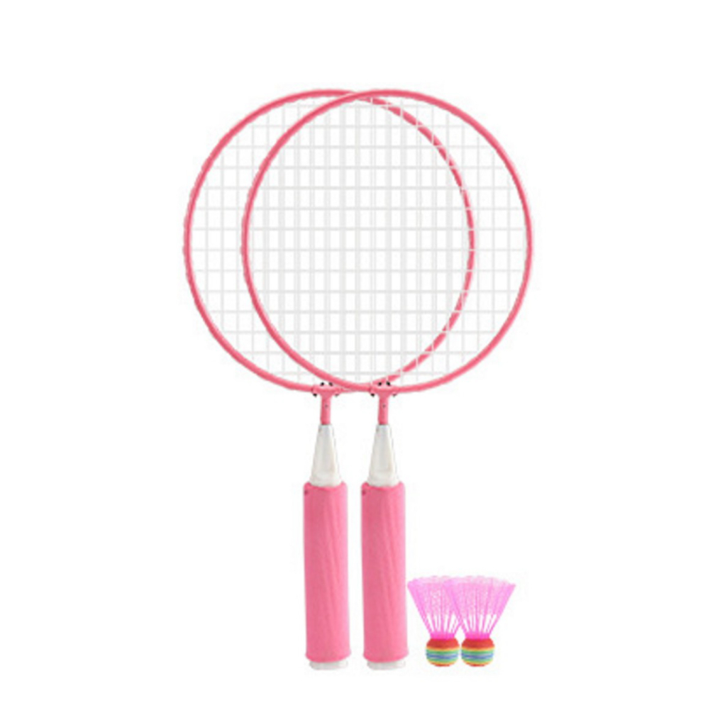 

Pink badminton set tangkis Mainan bulu - Mainan anak badminton Unik Raket anak Berkualitas