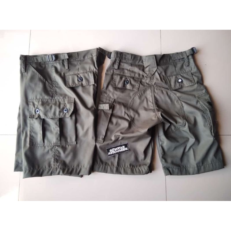 Celana Alpin Pendek Hijau Army