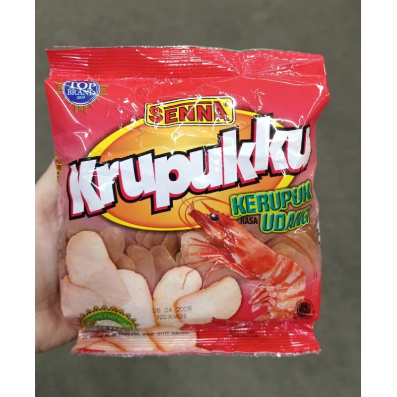 

Senna kerupukku kerupuk rasa udang 200gr