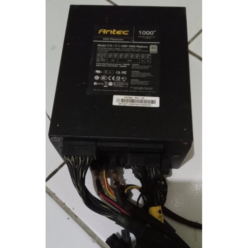 psu antec 1000w 80+ rusak