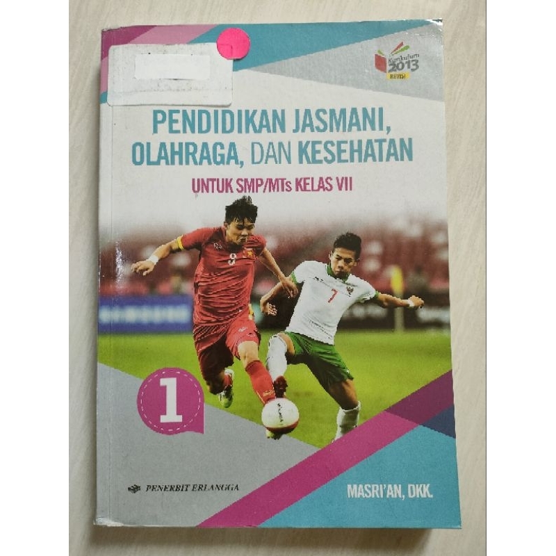 

Buku PJOK Erlangga kelas 7 SMP kurtilas edisi revisi