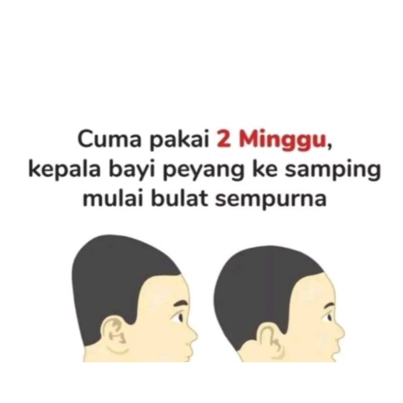 Bantal anti peyang, mencegah dan mengatasi kepala peyang pada bayi
