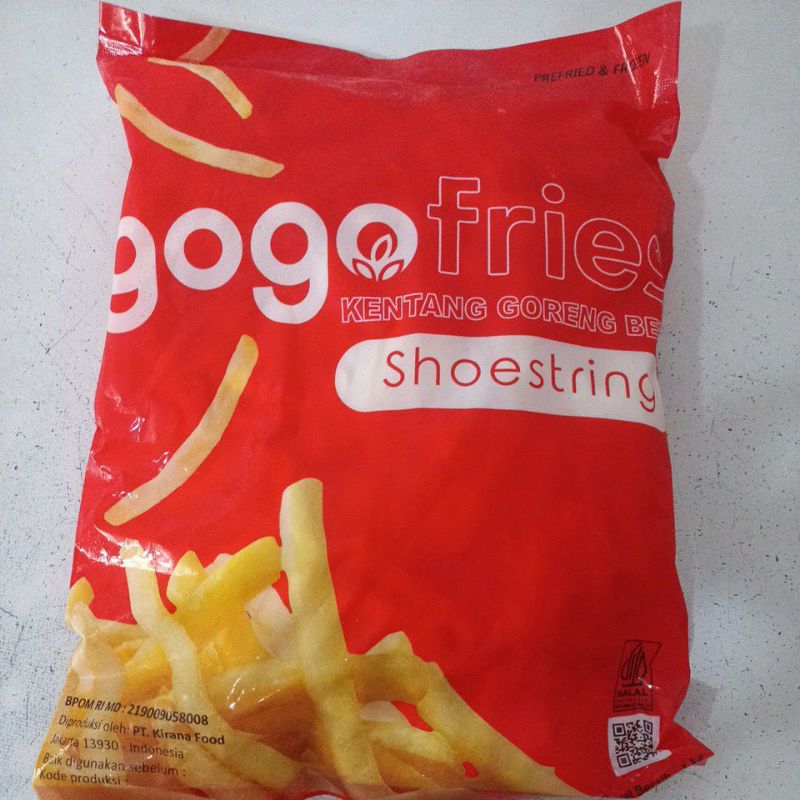 

Kentang Premium shoestring 1kg