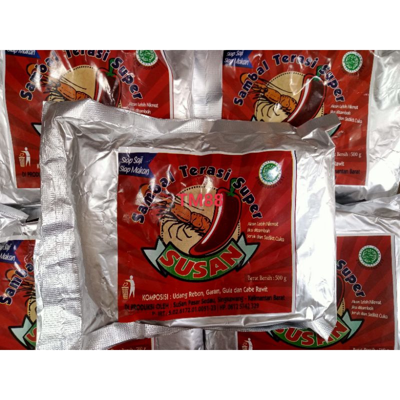 

TERASI MATANG SUSAN KHAS KALIMANTAN