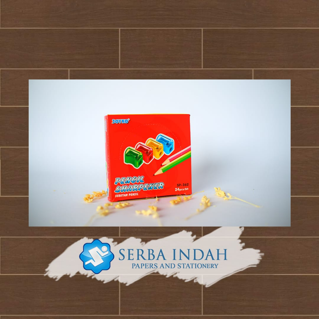 

Serutan Joyko SP-362 Rautan Sharpener 1 Pak Isi 24 pcs