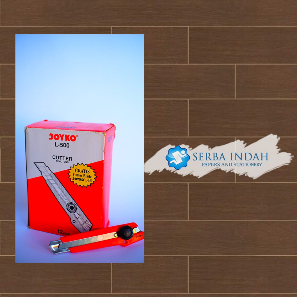 

JOYKO Cutter Besar L-500/ Cutter Pemotong Kertas Besar 18 mm L 500