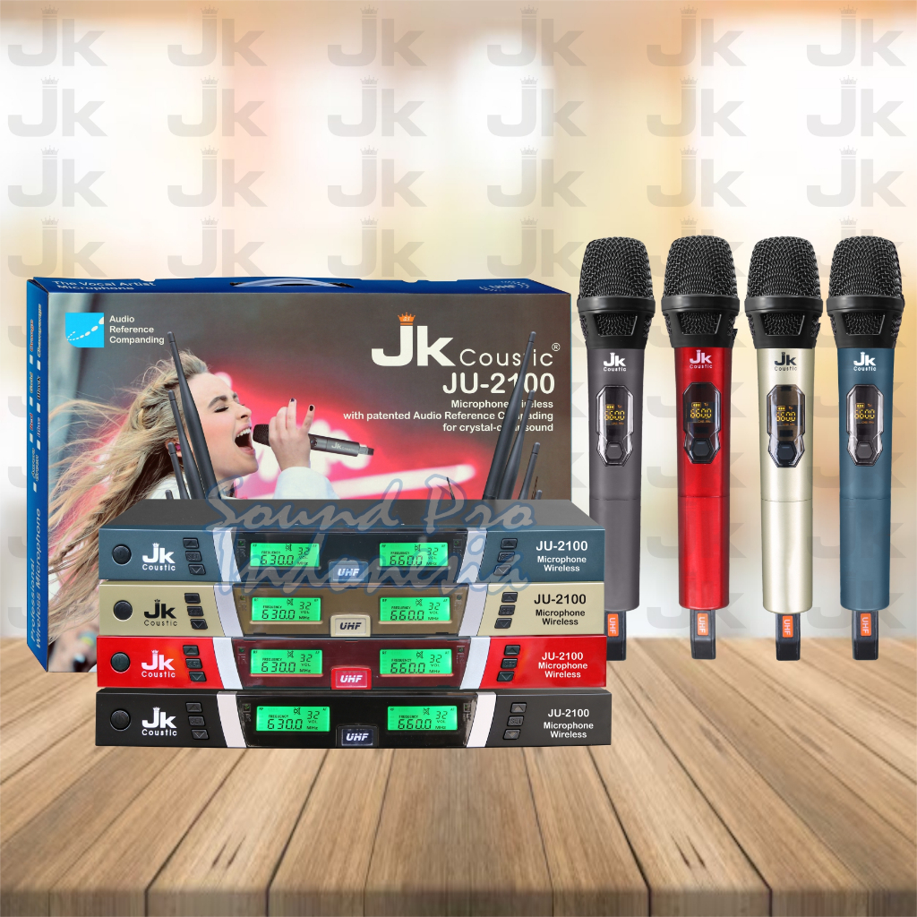 Microphone wirelees Jk coustic JU 2100