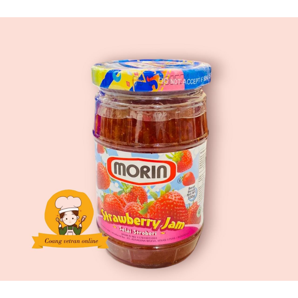 

morin selei strawberry 330 gr