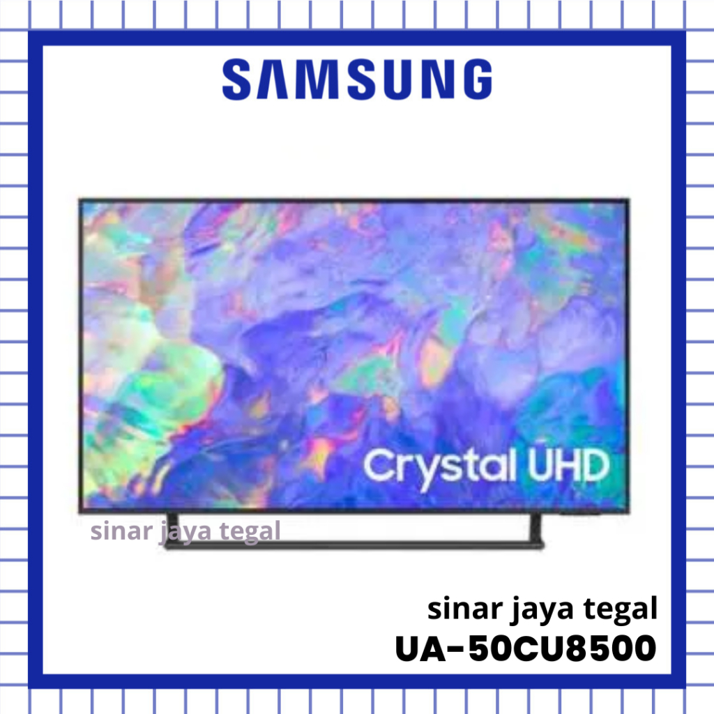 TV LED SAMSUNG 50 INCH UA-50CU8500 CRYSTAL UHD 4K SMART TV