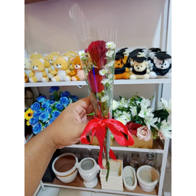 Buket Bunga Mawar Segar/BUKET BUNGA, Bunga Mawar Asli
